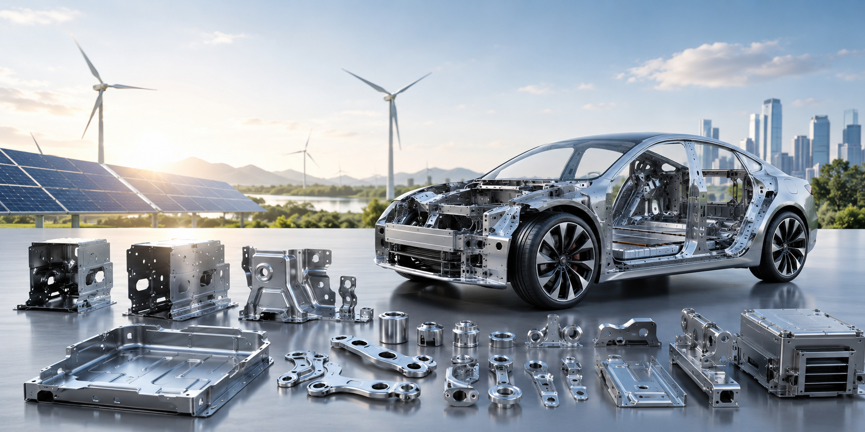 Precision components for new energy equipment